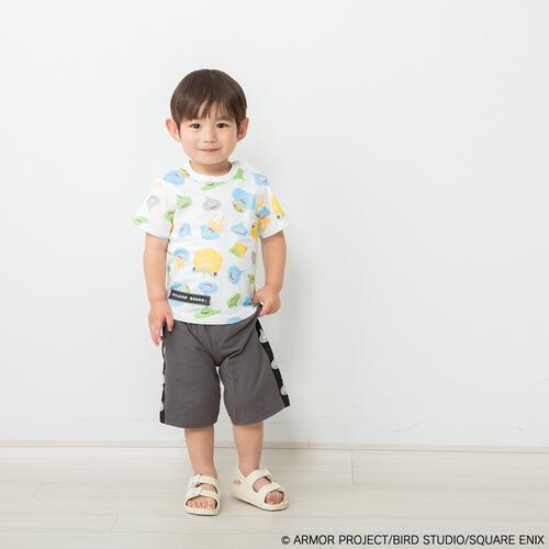 ドラクエベビー＆キッズ ハーフパンツ メタルキング(グレー&times;90cm)