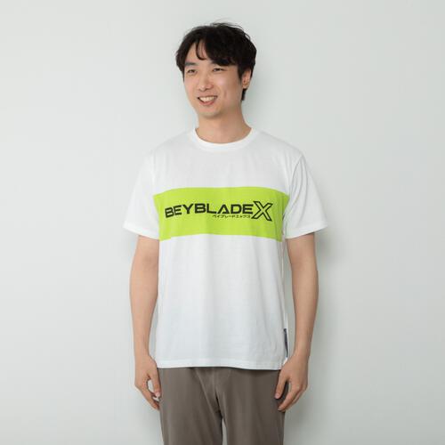 BEYBLADE X ベイブレードエックス 半袖Tシャツ 切替 大人 Lサイズ