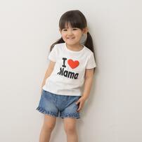 デイリーショートパンツ ブルー&times;100cm