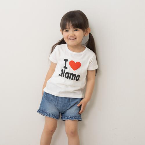 デイリーショートパンツ ブルー&times;100cm