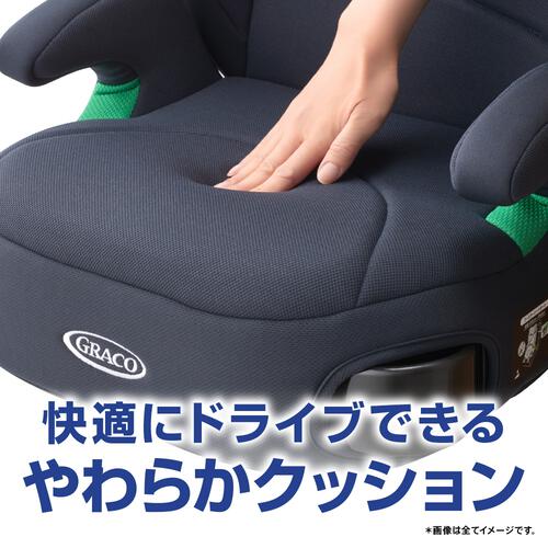GRACO グレコ ジュニアプラス ネクスト (ラテベージュ) R129適合 ロングユース 軽量 3歳半頃～12歳頃まで