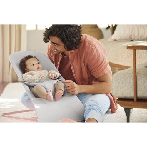 BabyBjorn (ベビービョルン) バウンサー Bliss ブリス （ウーブンメランジ ライトグレー） 【バウンサー 1ヵ月～2歳頃まで】【メーカー直送】