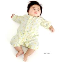 新生児国産ちびオール ひよこ柄（イエロー×60-70cm） ベビーザらス限定
