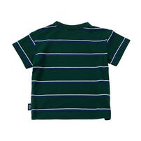 POLO BCS 鹿の子マルチボーダー半袖Ｔシャツ グリーン&times;90cm ベビーザらス限定