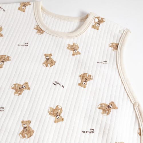 キルトスリーパー クマ アイボリー×45×60cm ベビーザらス限定