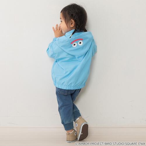 ドラクエベビー＆キッズ スライムなりきりパーカー(ブルー×80cm)