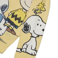 SNOOPY スヌーピー 長袖Tシャツ 天竺 スヌーピー イエロー&times;90cm ベビーザらス限定
