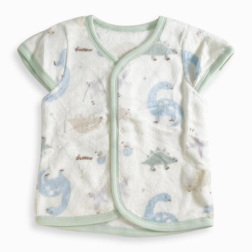 パジャマベスト フリース 恐竜柄 グリーン×80-95cm ベビーザらス限定