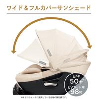 カーメイトエールベベ クルットスライド リシェ (リッチベージュ 限定カラー) チャイルドシート ISOFIX固定 R129適合 回転型 簡単乗せ降ろし 新生児～4歳頃まで  ベビーザらス限定