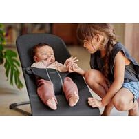 BabyBjorn ベビービョルン  バウンサーBliss ブリス 3Ｄジャージー (チャコールグレー) バウンサー 1ヵ月～2歳頃まで メーカー直送品