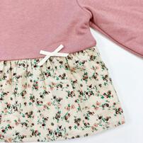 sophitica 裏毛裾フリル切り替えトレーナー ピンク×95cm ベビーザらス限定