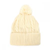 ケーブルニット帽 ナチュラル×50-52cm ベビーザらス限定