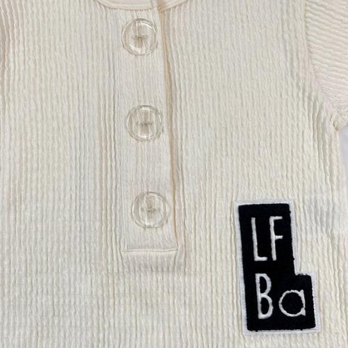 ローリーズファームベビー リブカバーオール(オフホワイト×80cm) ベビーザらス限定