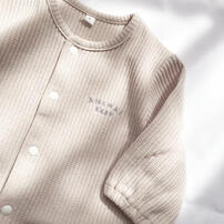 新生児2WAYドレス くまアップリケ (ベージュ×50-70cm) ベビーザらス限定