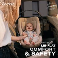 cybex サイベックス クラウドG3（ムーンブラックプラス）メーカー直送品 トラベルシステム 新生児〜24カ月頃まで