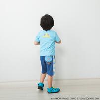 ドラクエベビー＆キッズ 半袖Tシャツ キングスライム(ブルー&times;80cm)