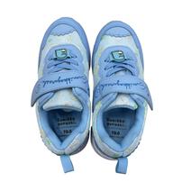 すみっこっぐらし スニーカー モチーフ付き(サックス×18cm)