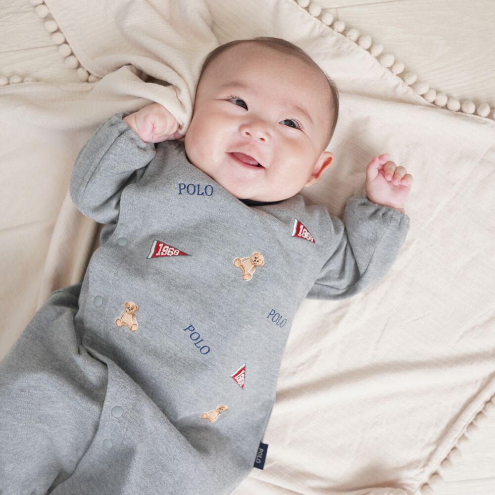 ベビーキッズ服 kids zoo（キッズズー） ベビー服 ロンパース サロペット付き