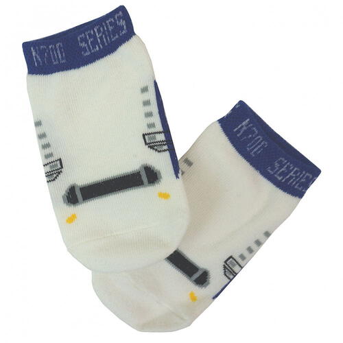 2Pソックス 新幹線(イエロー×9-15cm) ベビーザらス限定