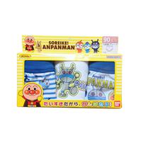 ANPANMAN アンパンマン ブリーフ 3枚組 ブルー&times;95cm