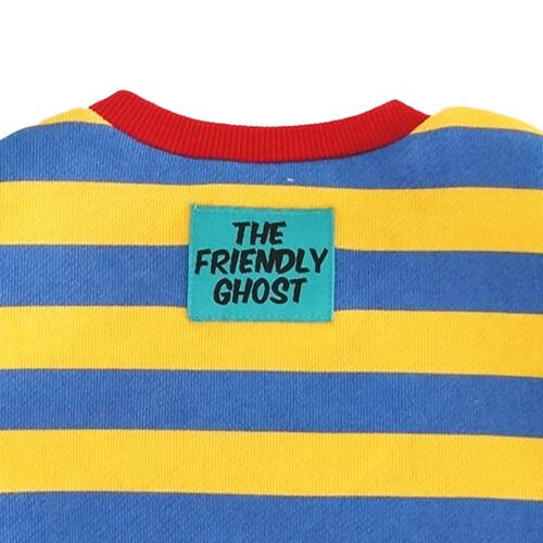 【Welcome to the Universe Baby × chimajiro0730さん】キャスパー 長袖ダルマボディスーツ イエロー×70cm