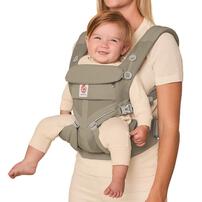 Ergobaby エルゴベビー OMNI Classic (ソフトオリーブ) 抱っこ紐 対面抱き 前向き抱き 腰抱き おんぶ 新生児～20.4kg
