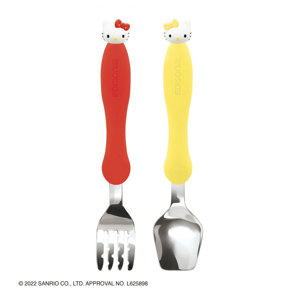 EDISONmama エジソンママ フォーク＆スプーンケース付きハローキティ