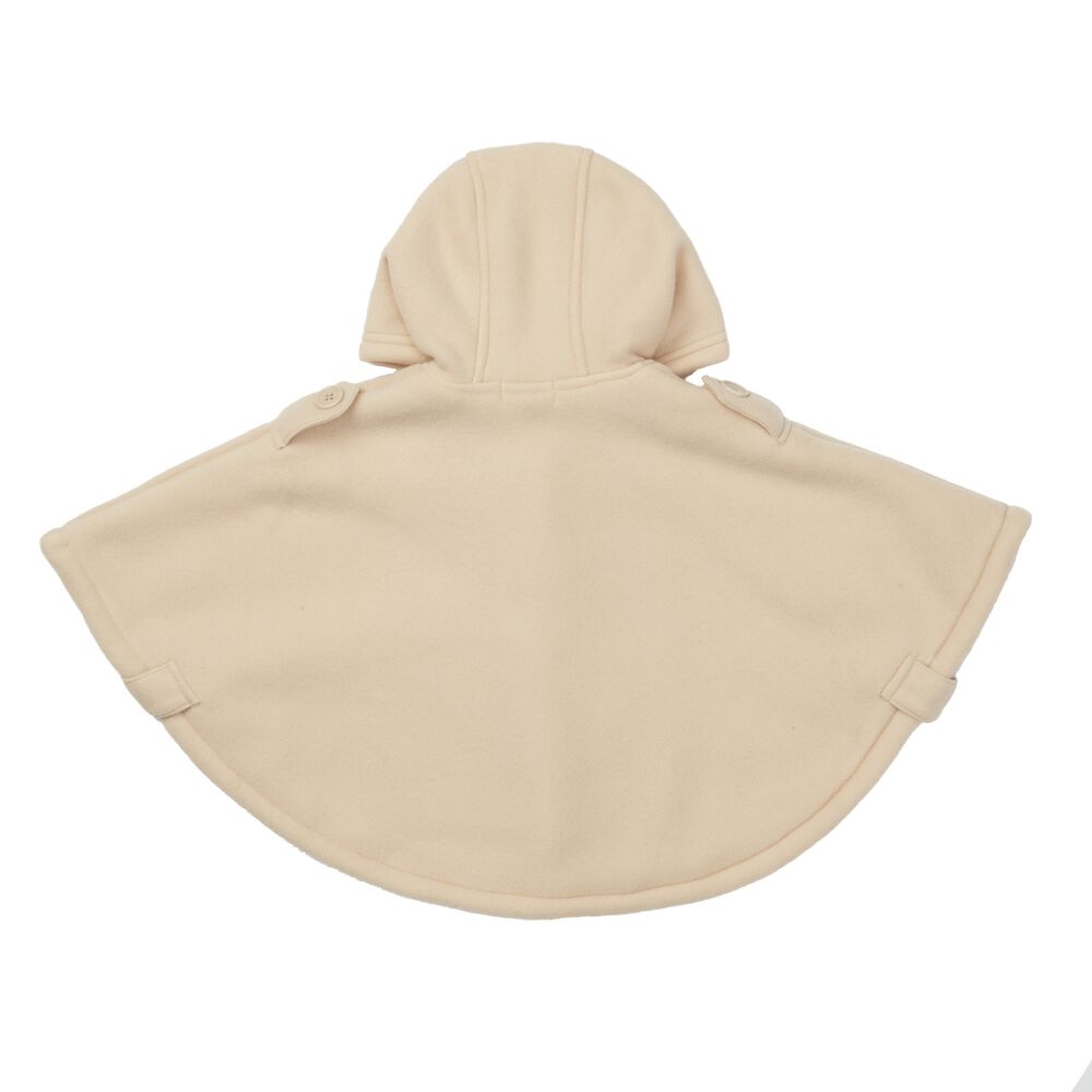 ベビーザらス限定 RAT-A-TATR ラッタッター 裏ボア ポンチョ(ベージュ