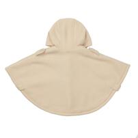 ベビーザらス限定　RAT-A-TATR ラッタッター 裏ボア ポンチョ(ベージュ&times;95cm)