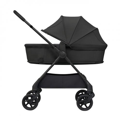 Pigeon ピジョン epa エパ (ブラック) A型ベビーカー 両対面式 フルフラット 0カ月～3歳頃対応