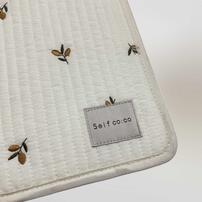 ヌビ マルチケース オリーブ柄 ナチュラル