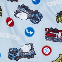 TOMICA トミカ 3枚組ボクサーパンツ ブルー×110cm ベビーザらス限定