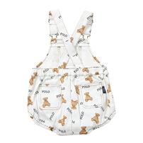 POLO BCS サロペットロンパース オフホワイト&times;80cm ベビーザらス限定 赤ちゃん 出産準備 出産祝い ベビー服 子供服