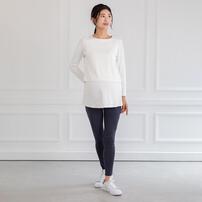 らくちんレギンス(ミディアムブルー×L)