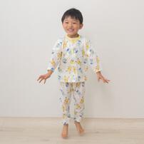 monpoke モンポケ 長袖前開きパジャマ＋半袖Ｔシャツセット イエロー&times;90cm ベビーザらス限定
