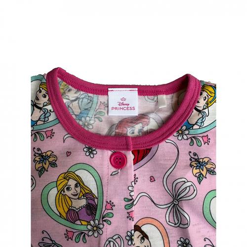 ディズニー 長袖前開きパジャマ＋半袖Ｔシャツセット プリンセス ピンク&times;110cm ベビーザらス限定