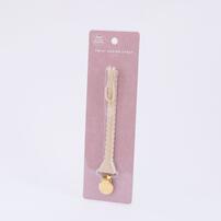 dear BABY ディアベビー おしゃぶり＆トイホルダー ストラップ (ラテ) ベビーザらス限定