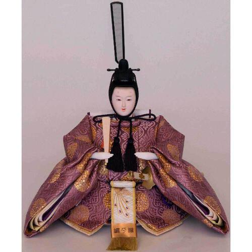 【雛人形】親王飾り「御簾付屏風枝桜刺繍」 (605859)ひな人形 ひな祭り お雛様 おしゃれ【メーカー直送】