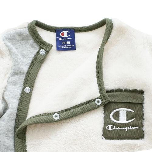 Champion チャンピオン 長袖ミニオール ナチュラル×70-80cmベビーザらス限定