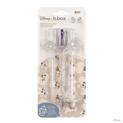b.box ビーボックス シッピーカップ 専用スペアストロー／クリーナーセット ディズニー ミッキー