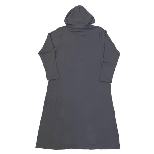 POLO パーカーワンピース 授乳口付き 裏毛(チャコール×M-L) ベビーザらス限定