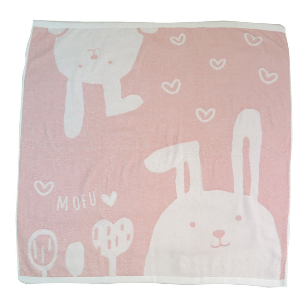 正方形湯上りタオル ウサギ柄 ベビーザらス限定 | マタニティ・ベビー