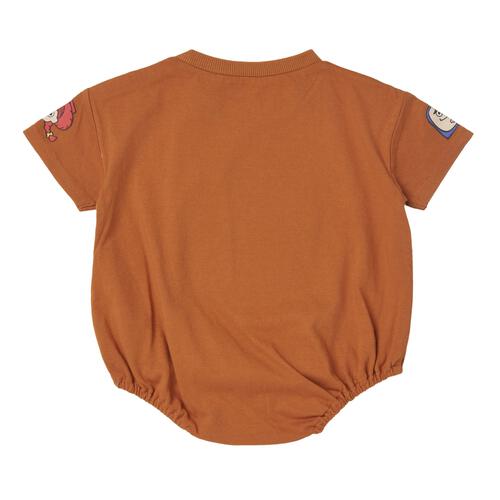 Disney ディズニー 半袖ボディスーツ ドッカン サガラ ポテトヘッド ブラウン&times;80cm ベビーザらス限定