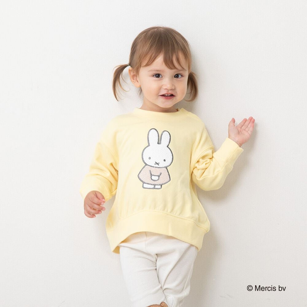 ミッフィーサガラシシュウトレーナー イエロー×90cm ベビーザらス限定