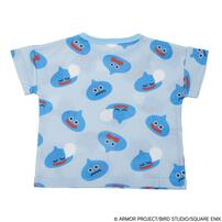 ドラクエベビー＆キッズ メッシュパジャマ スライムぴぴぴ ブルー&times;80cm