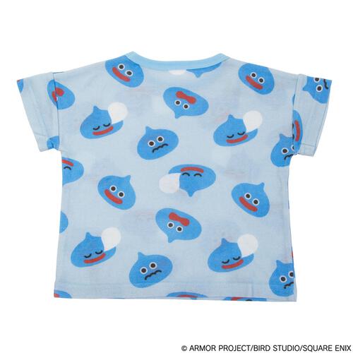 ドラクエベビー＆キッズ メッシュパジャマ スライムぴぴぴ ブルー&times;80cm