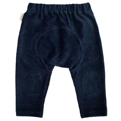 モンキーパンツ ニットコール ネイビー&times;90cm