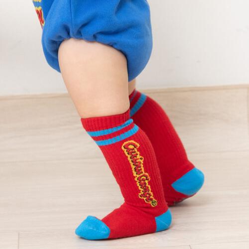 【Universal × chimajiro0730さん】おさるのジョージ 2Pソックス レッド×16-21cm