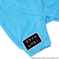 ドラクエベビー＆キッズ 半袖フィットオール スライム メタルスライムのラトル付き(ブルー&times;60-70cm)