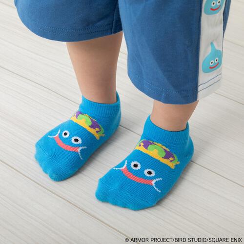 ドラクエベビー＆キッズ 2足入りショートソックス キングスライム＆メタルキング